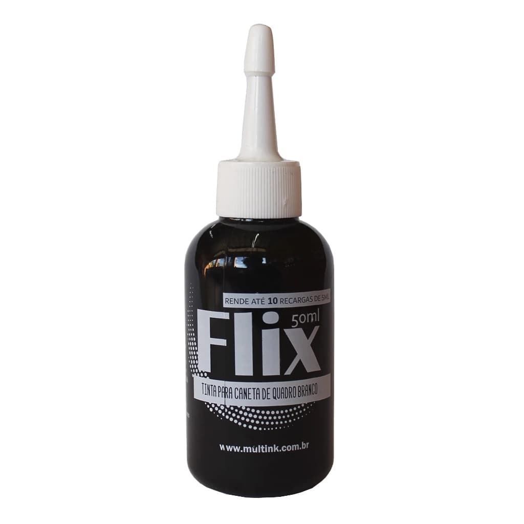 Tinta para pincel marcador de quadro branco 50ml (Flix)