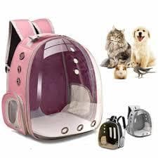Mochila Pet Cães E Gatos Visão Panorâmica