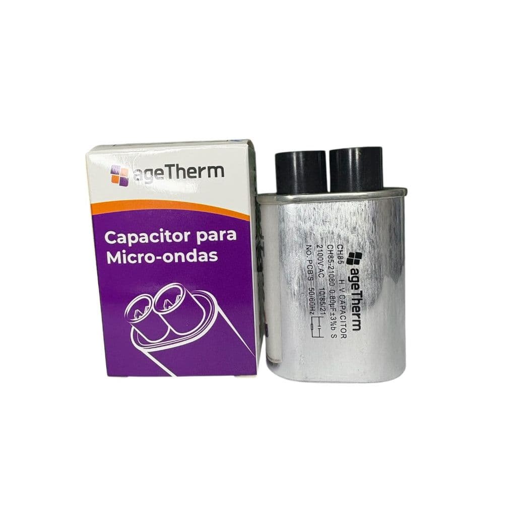 Capacitor Micro-ondas Alta tensão 0,80Uf 2100Vac