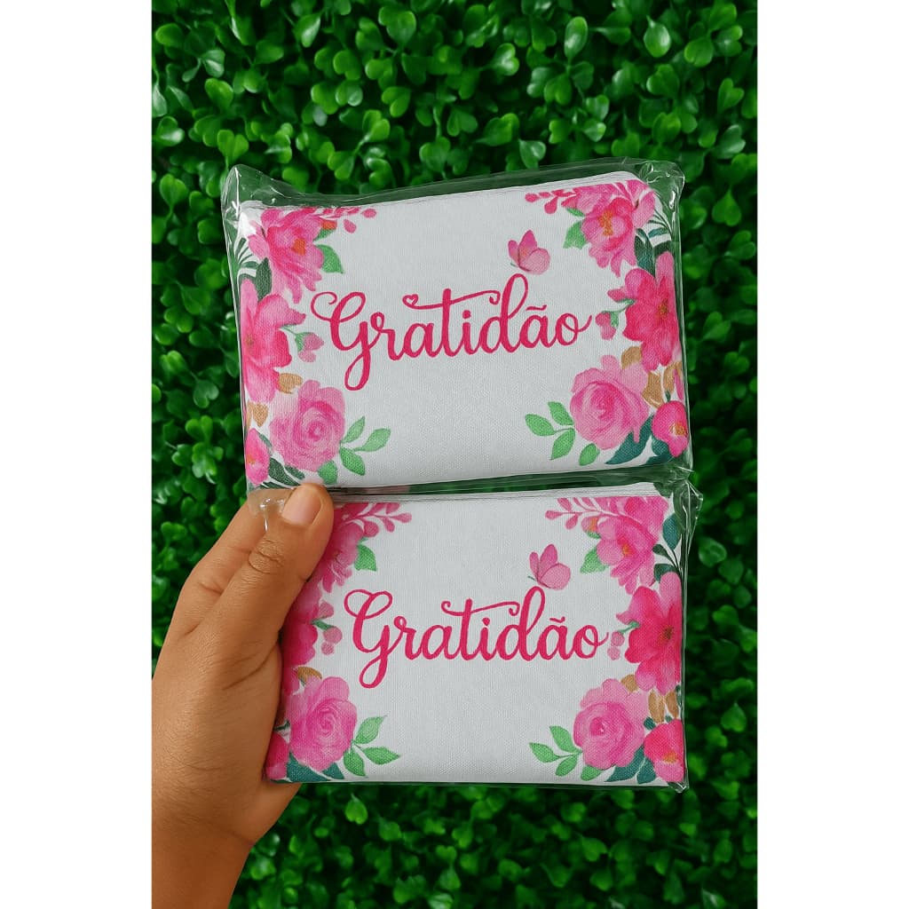 Porta Moedas Gratidão para Confraternização, Ceia de Natalina, Cultos, Festas Aniversários e Eventos