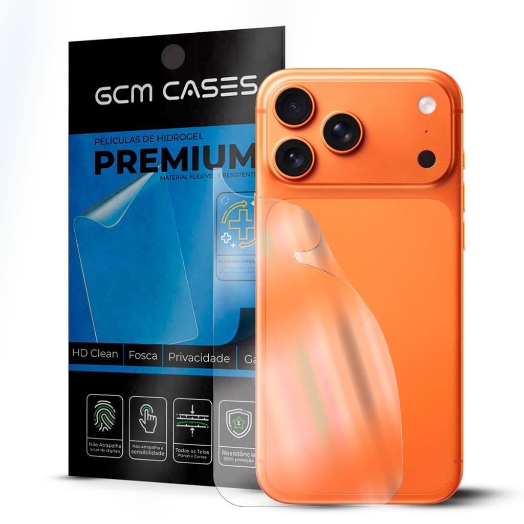 Película Ant Arranhão Traseira VERSO Para iPhone 17/ iPhone 17 Pro/ iPhone 17 Air/ iPhone 17 Pro Max