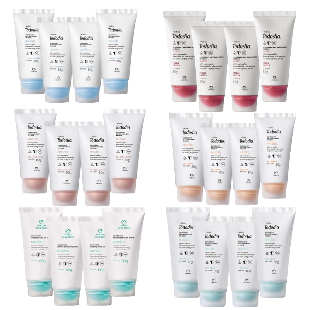 Natura Desodorante Antitranspirante em Creme invisível Tododia 48 Horas