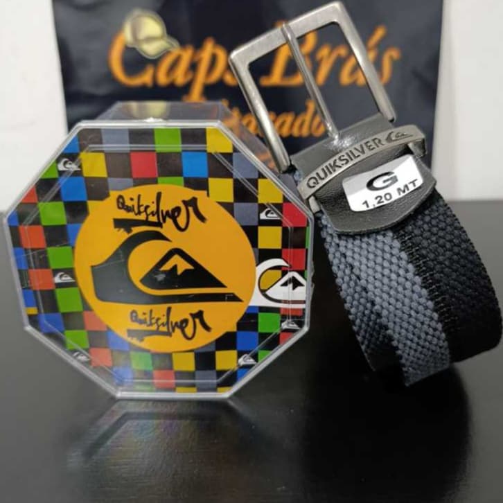 Cinto Masculino da Quiksilver Elástico-Ajustável, Confortável e Resistente, para o uso Pessoal e Proficional
