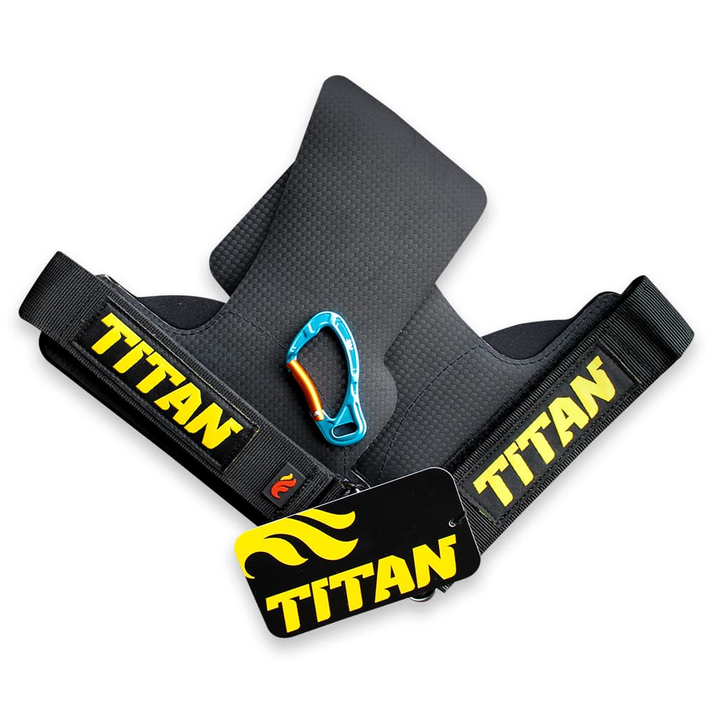 Hand Grip Luva Crossfit Titan Black Protetores De Palmas Ajustáveis -  Original Fuel Sports