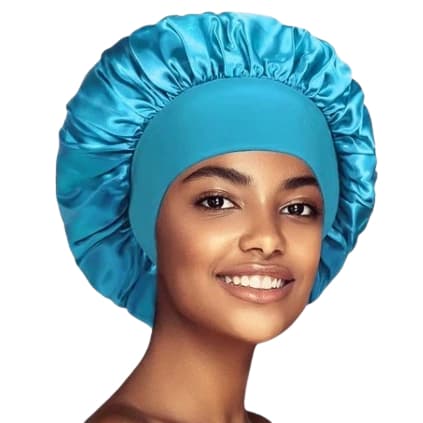 2 Pçs Touca de Cetim Anti Frizz para Dormir Cabelo Liso Crespo Cacheados Toca Gorro Touca de Cetim