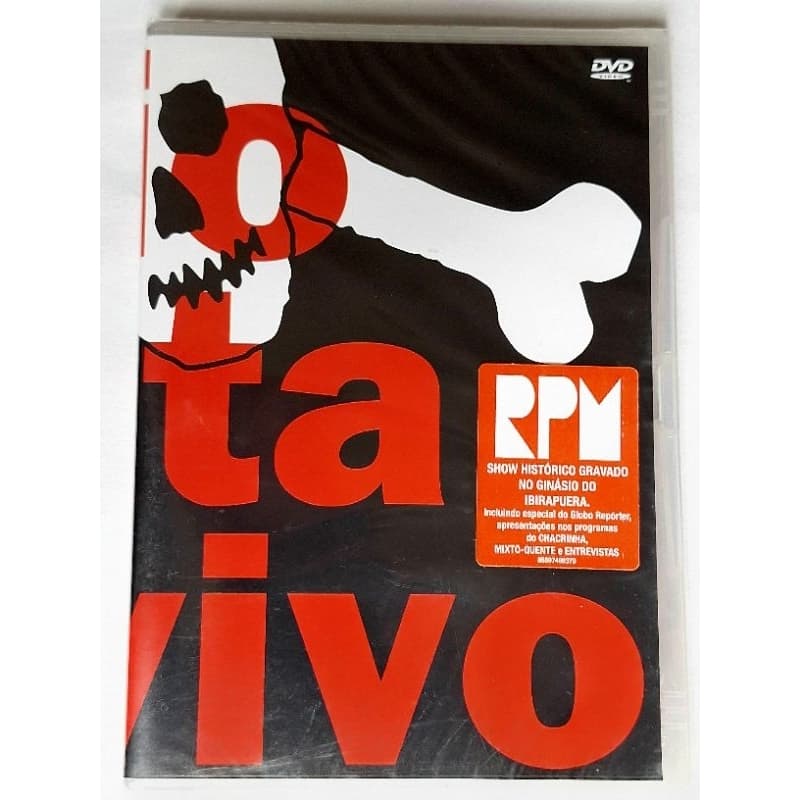 Dvd RPM RADIO PIRATA 1987 + GLOBO REPORTER CHACRINHA MIXTO QUENTE PAULO RICARDO SHOW HISTORICO