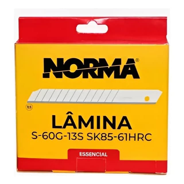 Lâmina Essencial Norma Estreita One Way 9mm (100 Unidades) Envelopamento Insulfilm