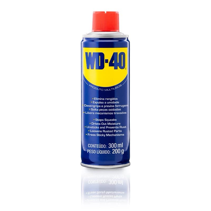 Wd40 Oleo Lubrificante Original Desengripante Spray Multiuso 300ml Original