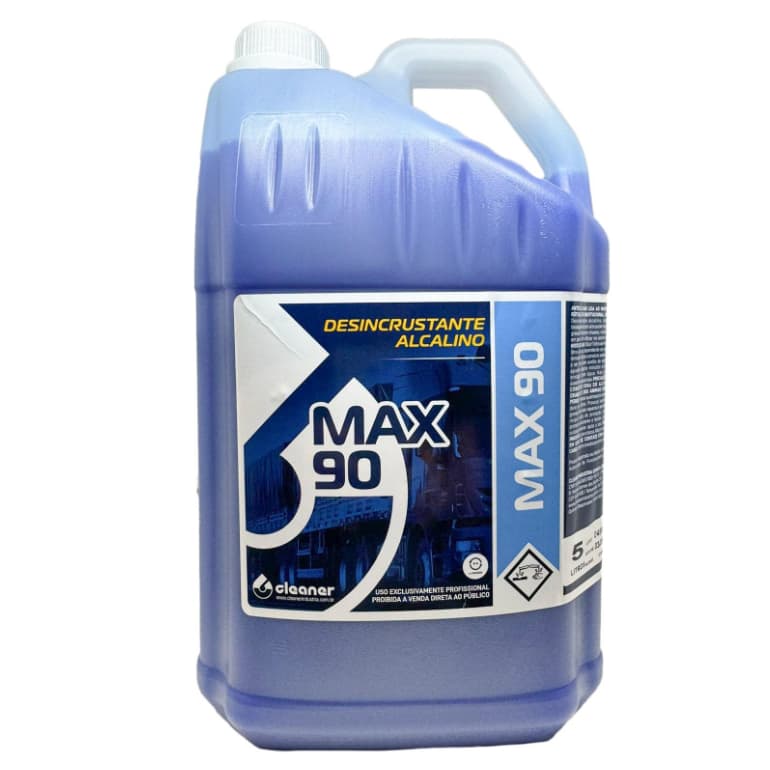 Desengraxante Alcalino Max 90 Comum 5 Litros - Cleaner