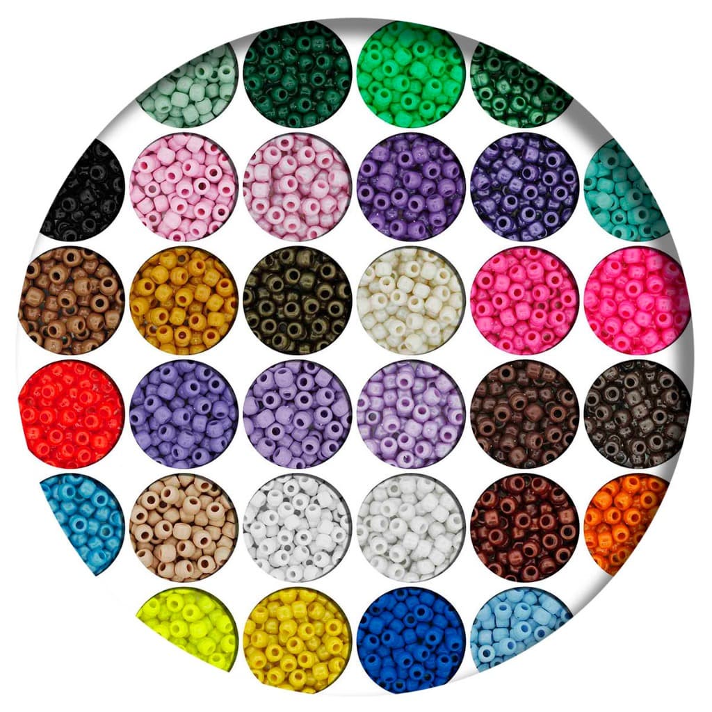 100 Peças Miçangão Plástico Terere 10mm para Pulseiras Infantis Instrumentos Cabelo e Artesanatos