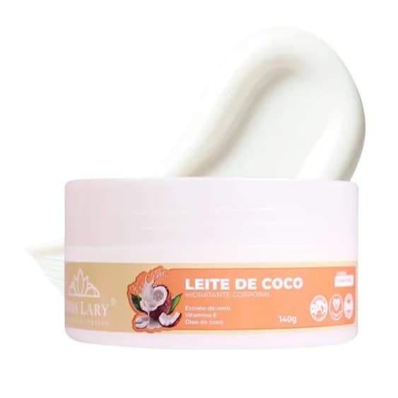 Hidratante Corporal Leite De Coco 140g - Miss Lary