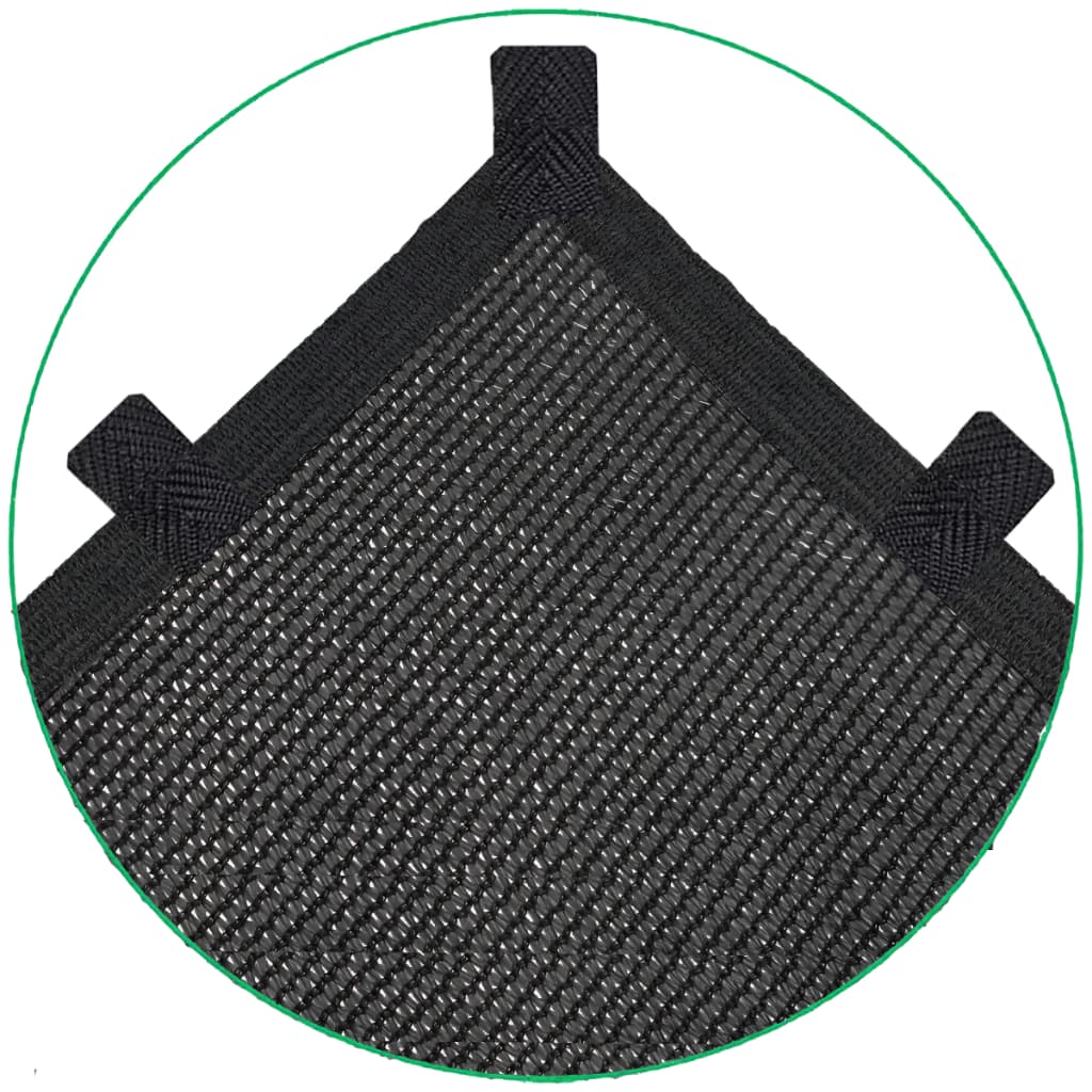 Tela Sombreamento 90% Preta Toldo Sombra Garagem 2,5x2 Capa Piscina