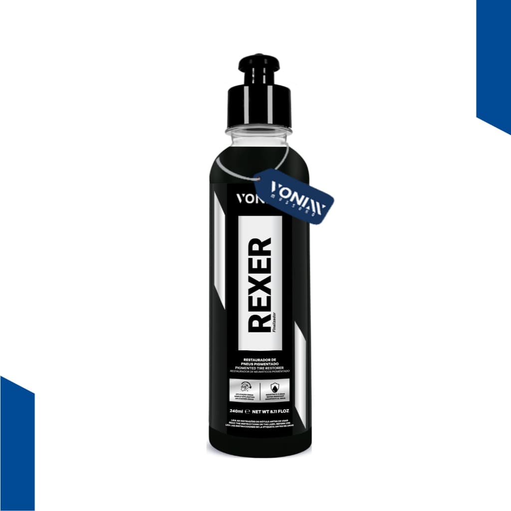 Rexer 240ml Vonixx Restaurador De Pneu Pretinho Pigmentado