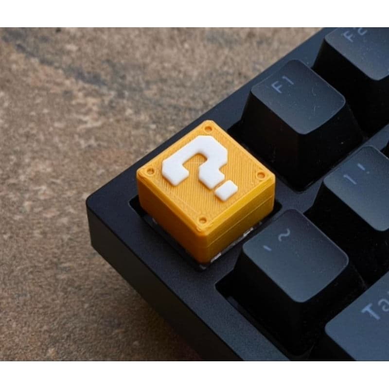 Tecla teclado mecânico Super Mario