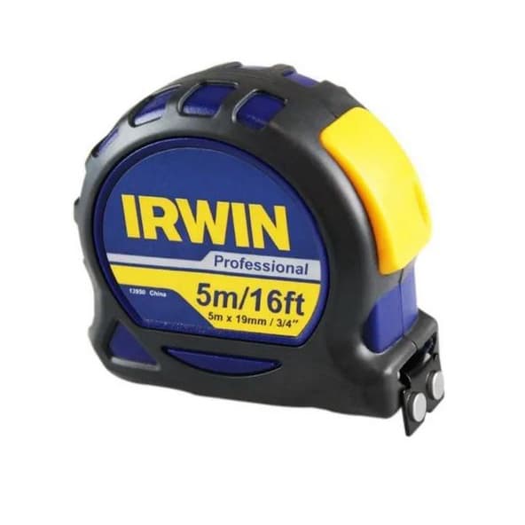 1 ou 2 Trenas Professional Emborrachada de Bolso – IRWIN Duo (3m / 5m / 8m)