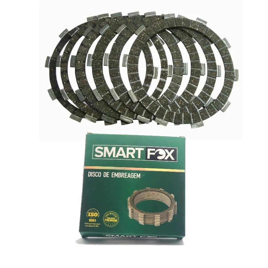 Disco de Embreagem Fazer até 2010 / Twister/ Tornado - Smart Fox