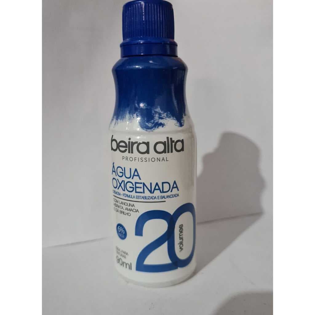 Kit com 5 unidades Água Oxigenada 20 Volumes – 90ml | Ideal para Colorações e Tratamentos Capilares