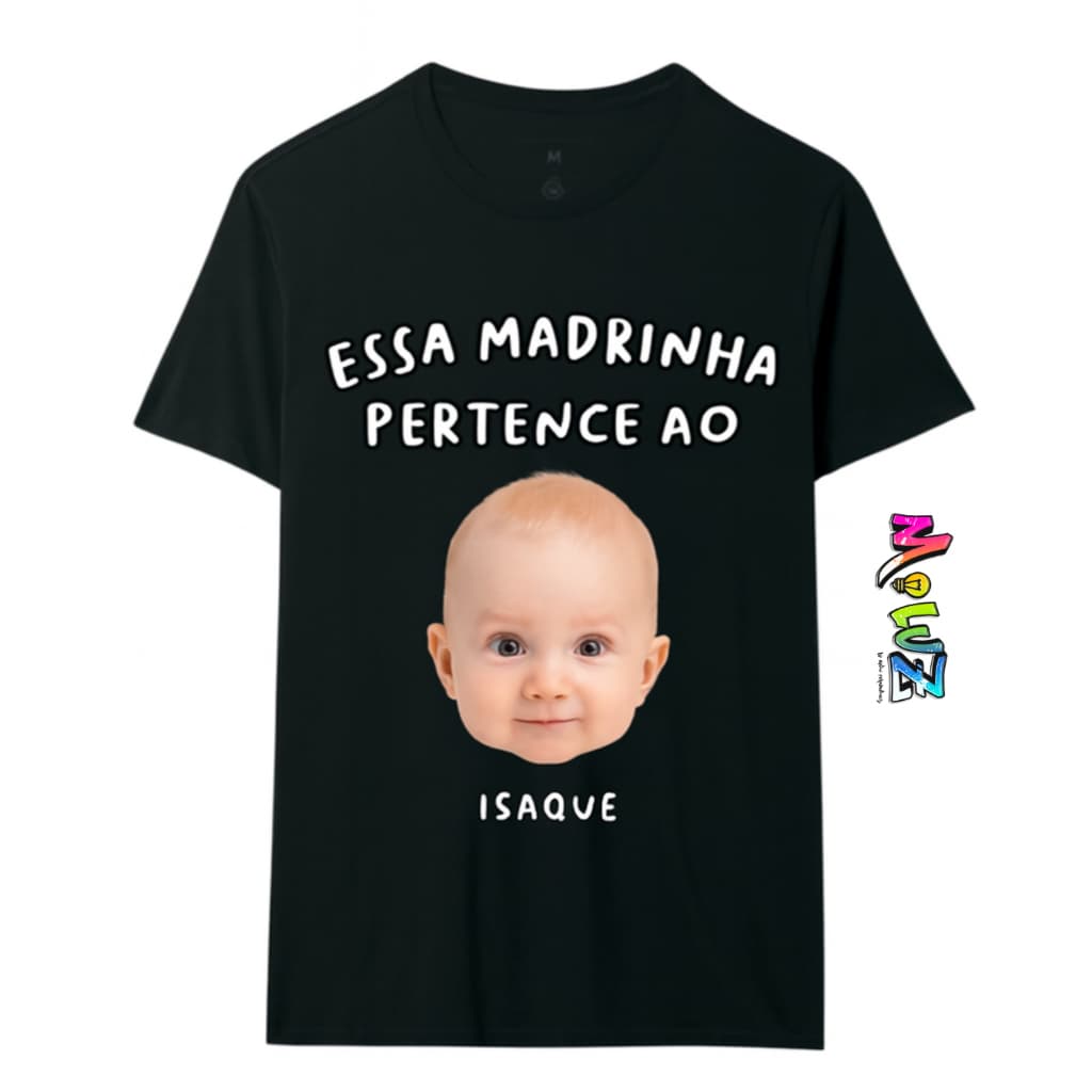 Camiseta personalizada presente dia dos pais vovô mamãe tios madrinha dinda do P ao G3