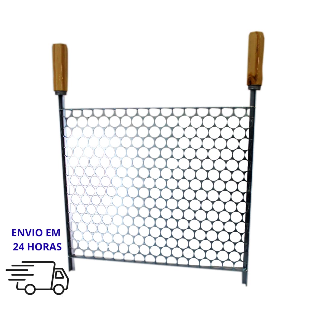 GRELHA PARA CHURRASCO 80X60 GRELHA PARA CHURRASQUEIRA TAMBOR