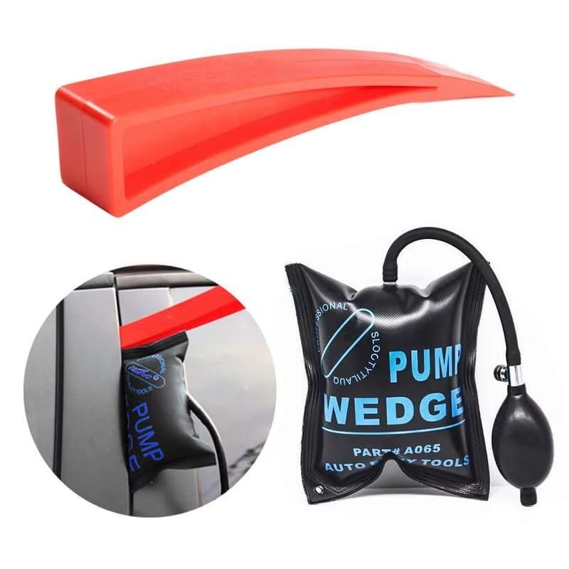 Bolsa Inflável de Abertura + Cunha Inflável Profissional – Chaveiro / Manutenção – Envio 24h
