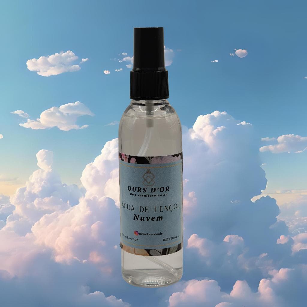 Água de Tecido cheiro de Nuvem para tecidos/cama/sofas ANTIBACTERICIDA 100mL