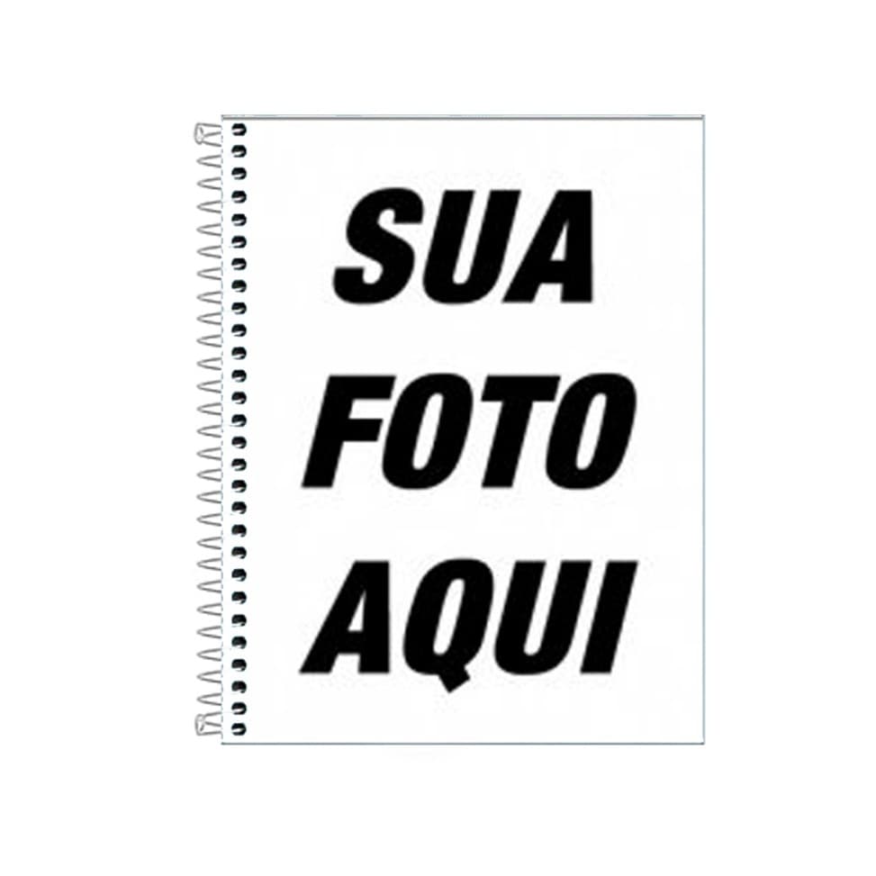 Caderno Exclusivo com Sua Foto, Artista ou Tema Favorito
