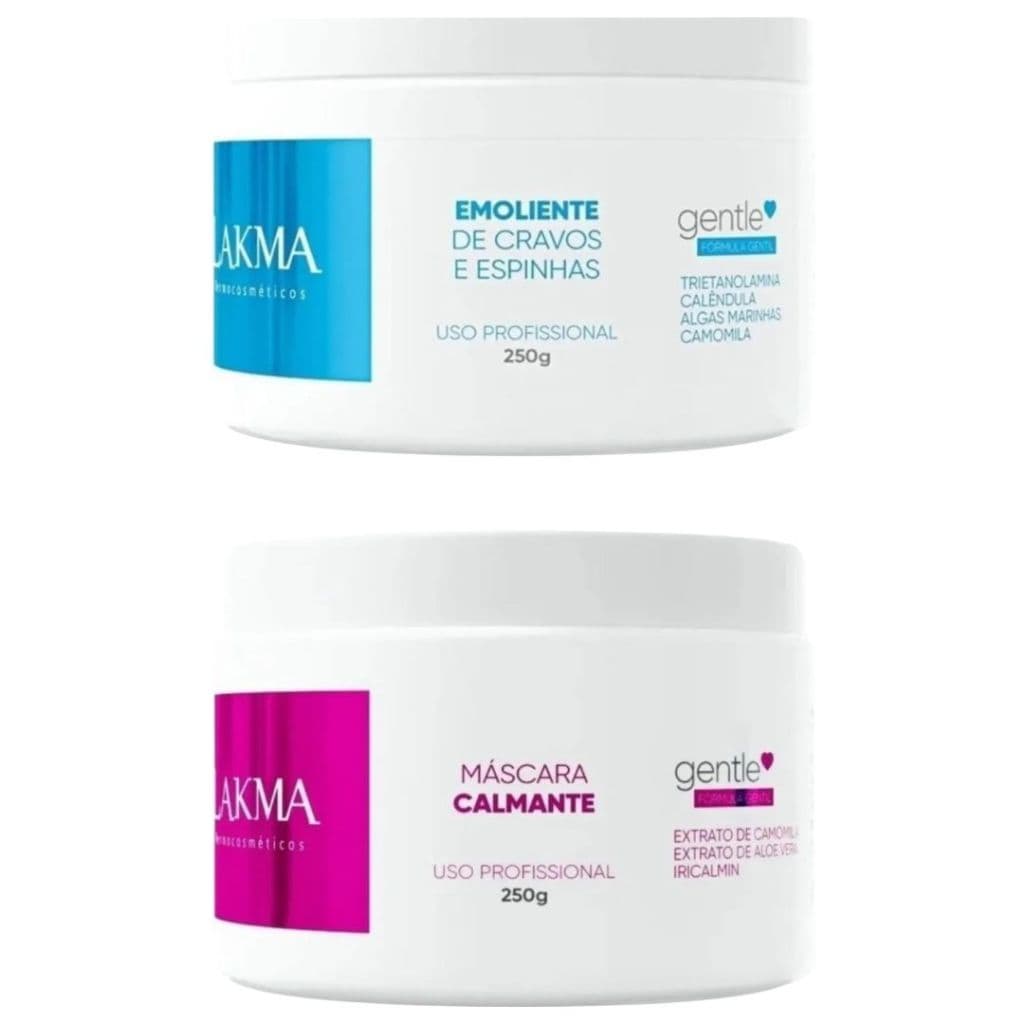 Combo Emoliente + Máscara Calmante Lakma 250g