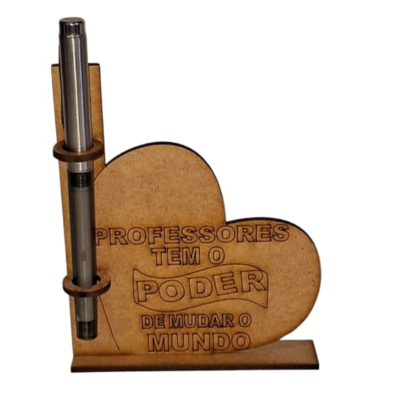 10 Porta Caneta MDF Dia dos Professores – Presente Personalizado