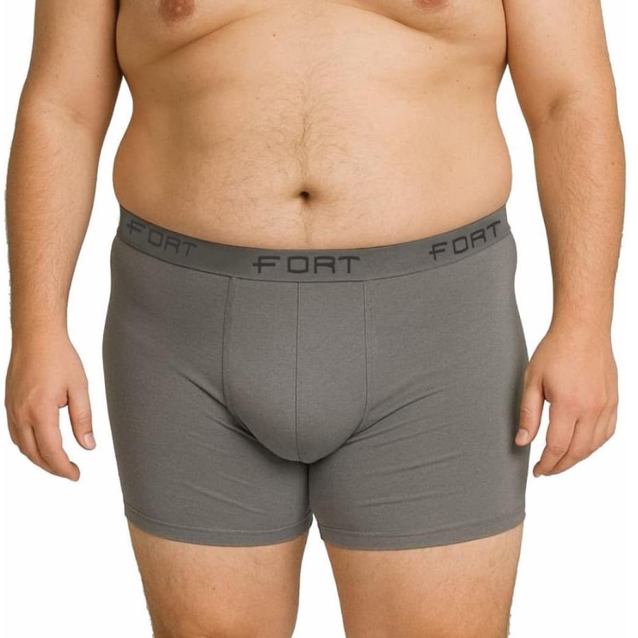 Kit 7 Cuecas Plus Size Masculino Microfibra Extra Grande