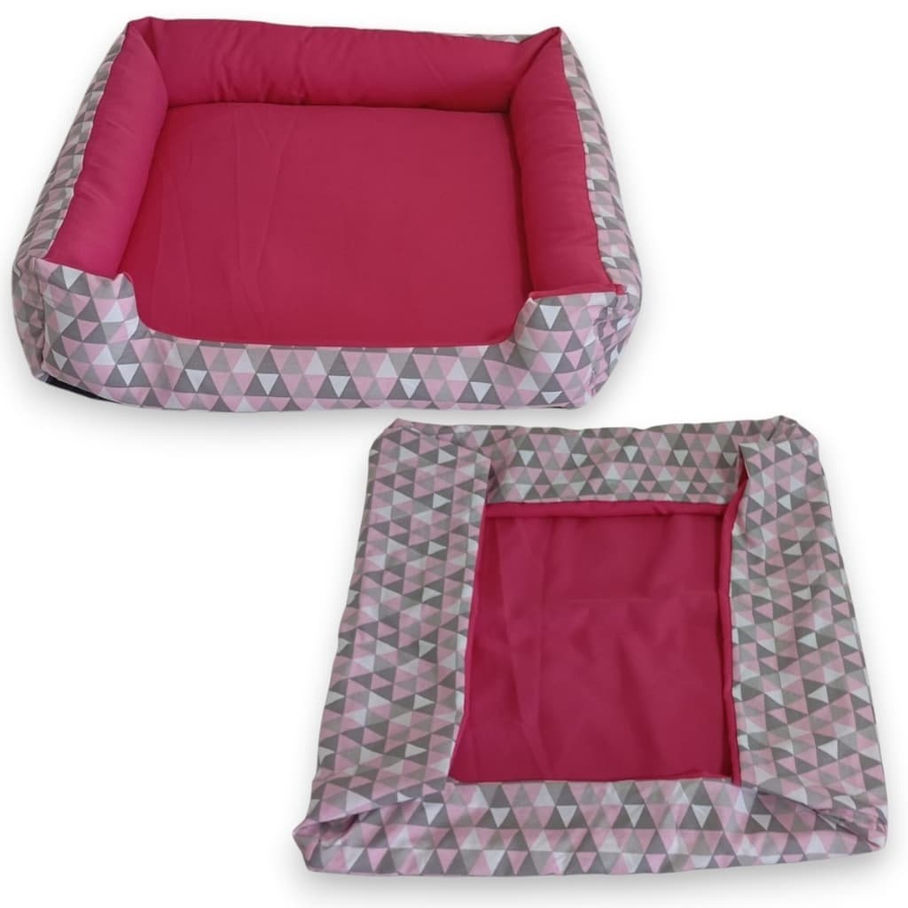 cama G cama pra pet até 18 kg cama pra cachorro grande + almofadinha + capa extra lavável