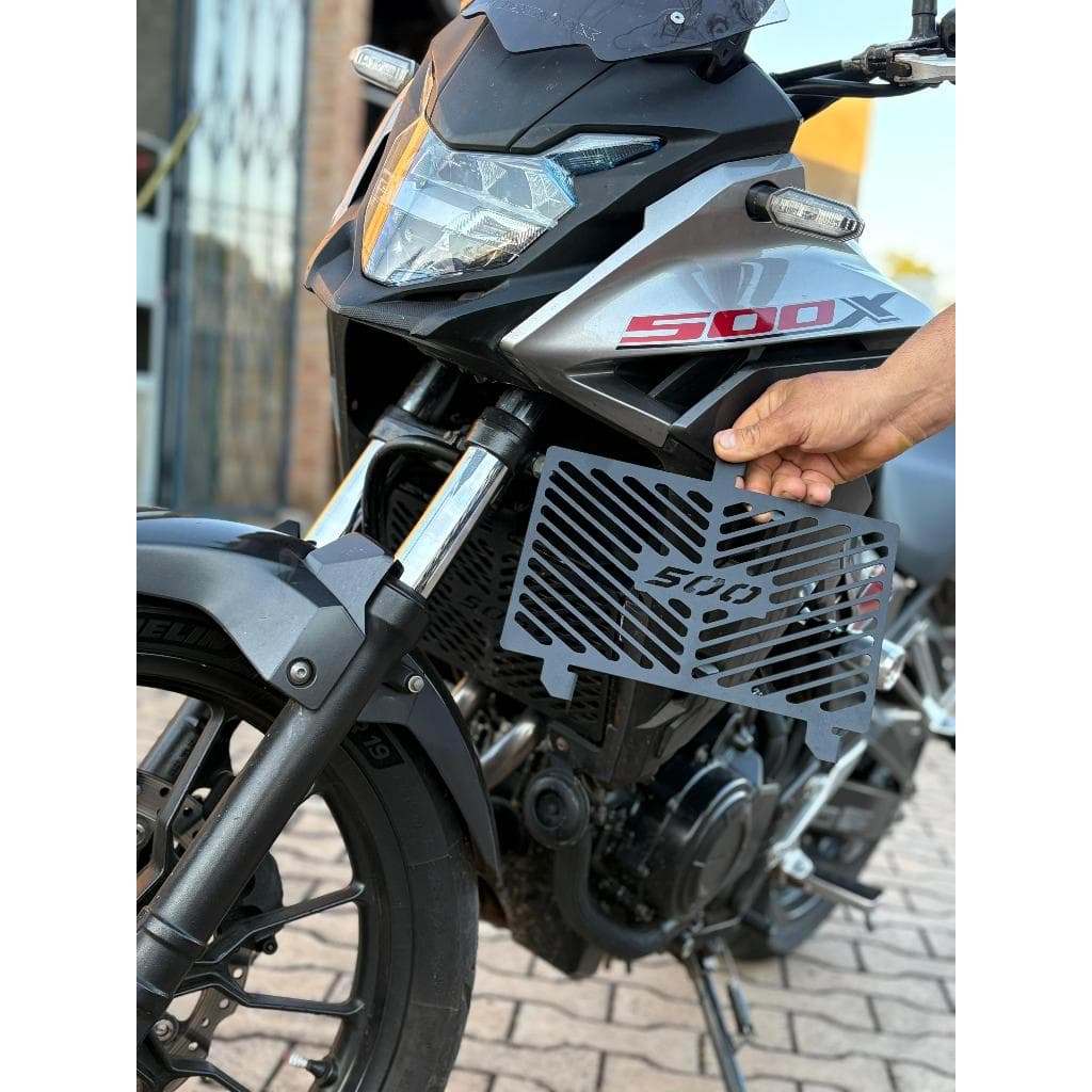 Protetor De Radiador Cb500x Até Ano 2021 Aço Carbono Cb-500x 2022 2025