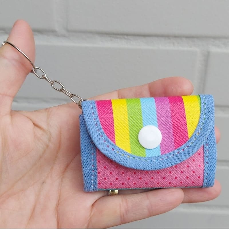 Chaveiro Porta Post-it Fofo Mini Bloquinho Adesivo Portátil 27 Modelos Presente Criativo