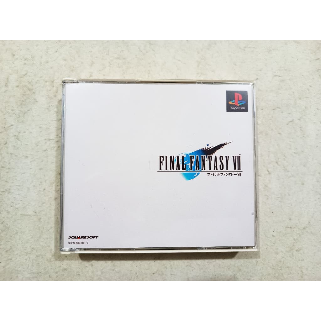 Final Fantasy Vii 7 Original Jp Reimpresso Ps1 Playstation 1