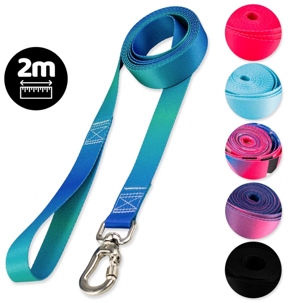 Coleira Guia 2 Metros para Cachorro Cães Longa Adestramento Unificada Várias estampas Basic Pet