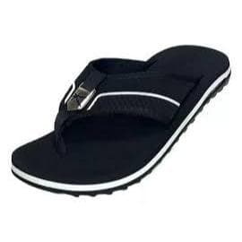 Sandália Chinelo Masculino Preto/Vermelho Macio Lançamento