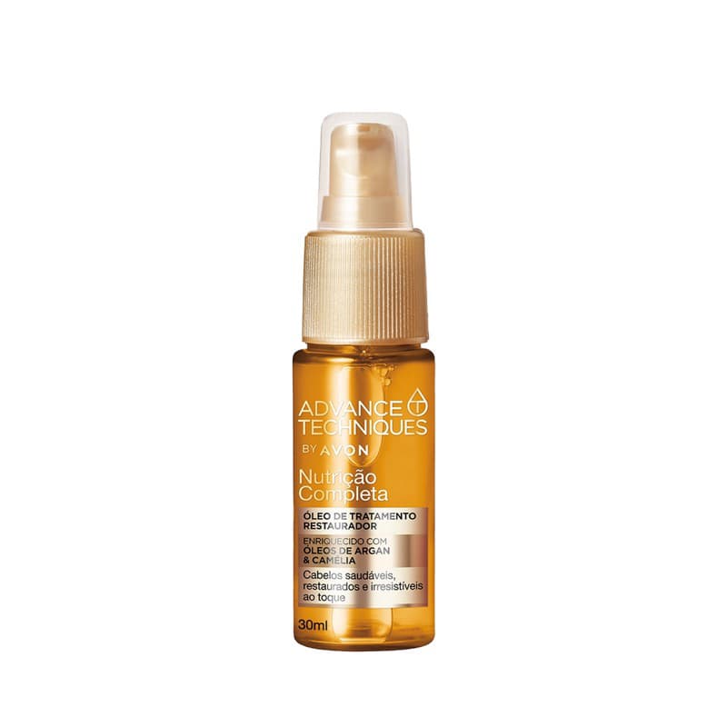 Advance Techniques Óleo de Tratamento Restaurador Argan e Camelia Nutrição Completa 30 ml- VAL 01/28