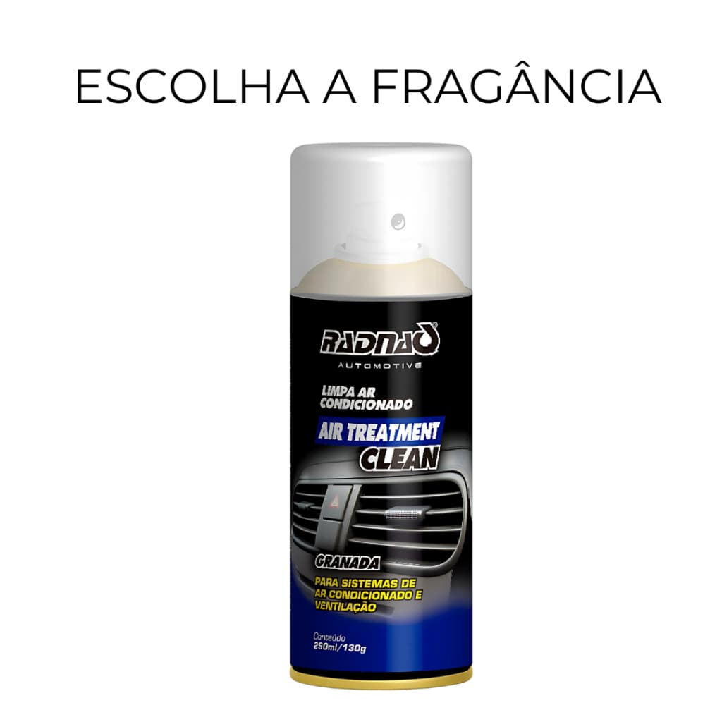 Radnaq Air treatment Limpa Ar condicionado 290ML escolha a fragância