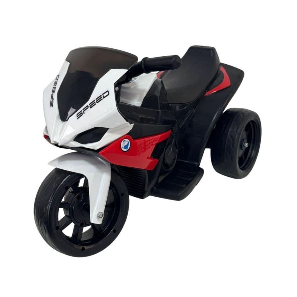 Triciclo Moto Infantil Elétrico 6v Bivolt Vermelho/Azul