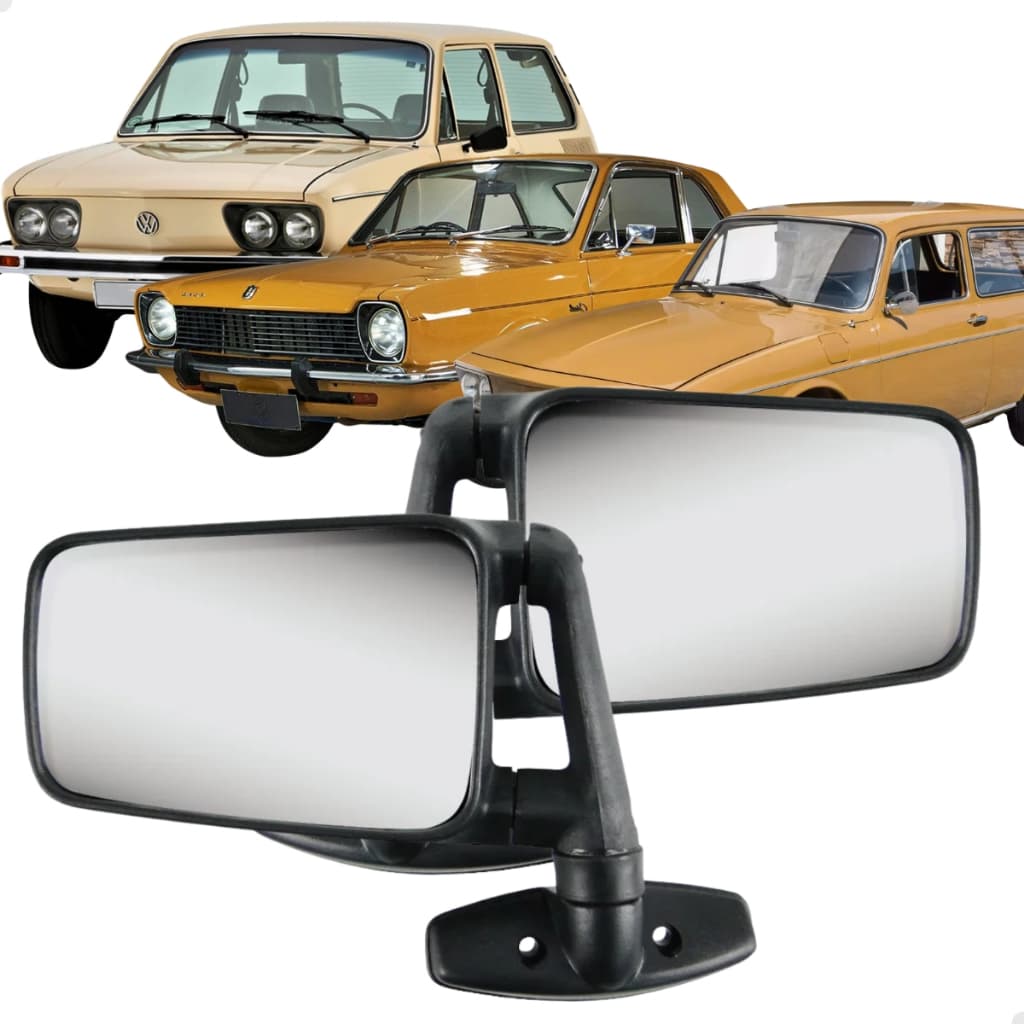 PAR RETROVISOR BLICK REVERSIVEL SEM CONTROLE UNIVERSAL