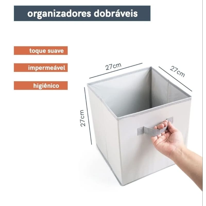 Oikos - Organizador Multiuso Dobrável Grande