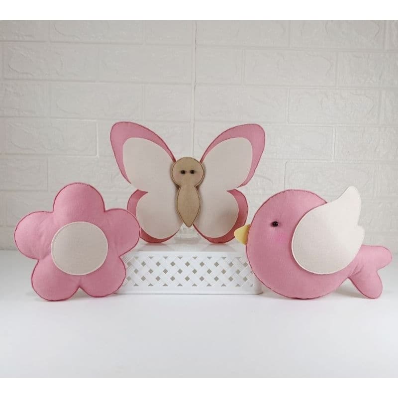 Kit Jardim Encantado para Nicho Decoração Bebê