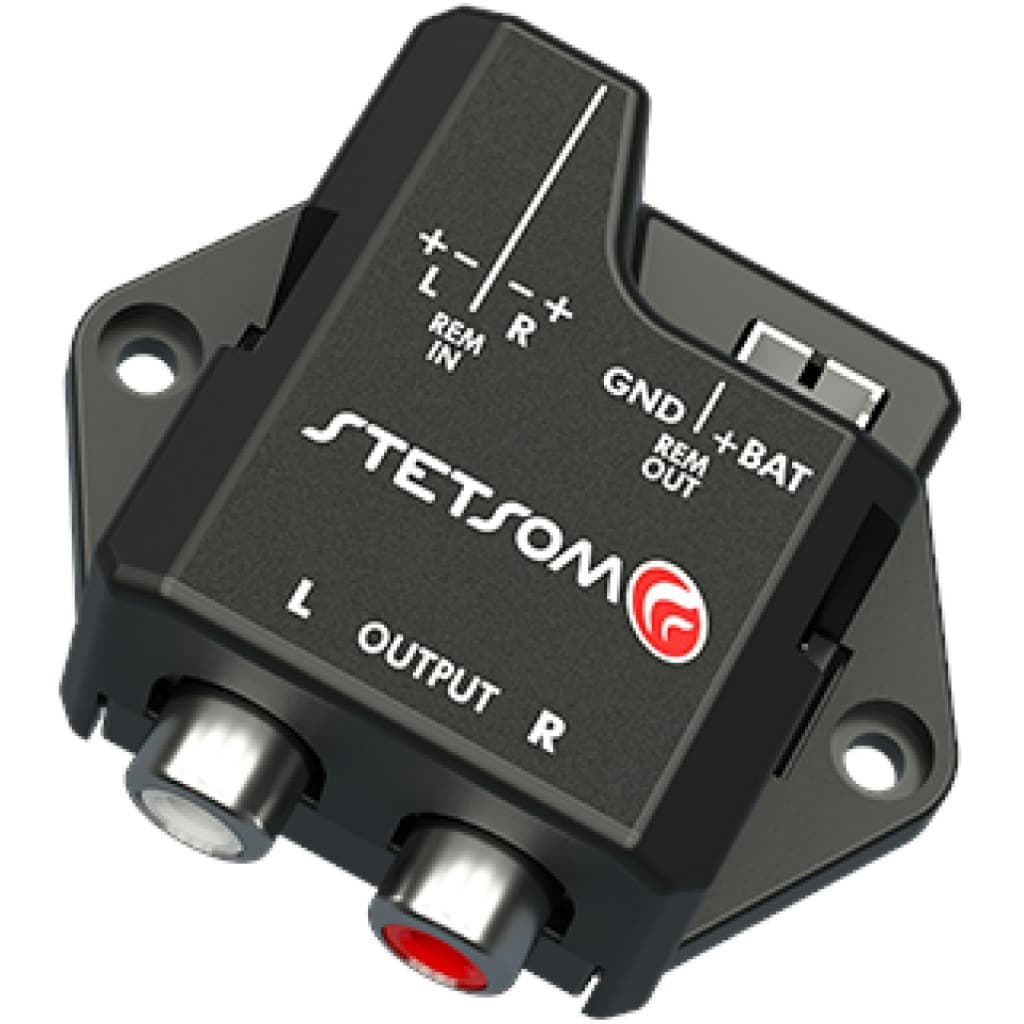 Adaptador Conversor Stetsom St6000 Aparelho Som Fio Pra Rca Automotivo