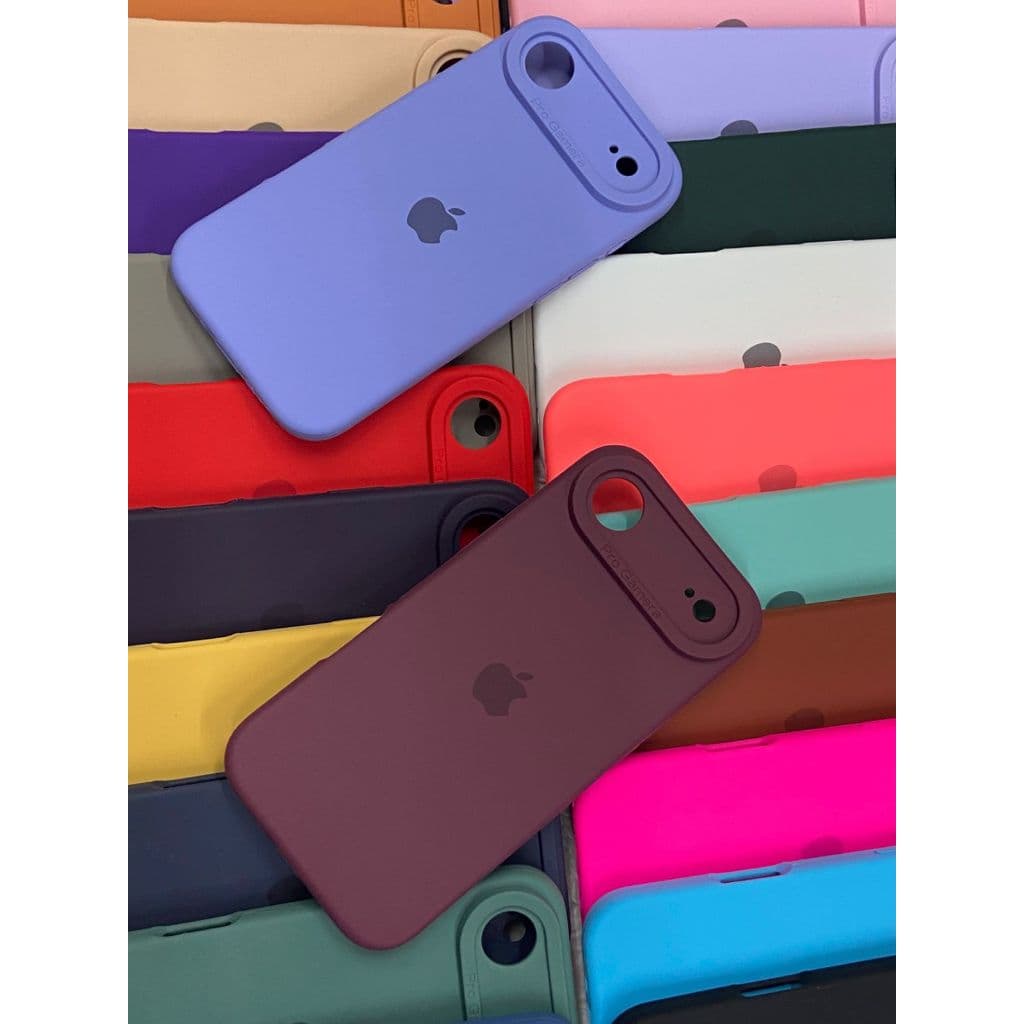 CAPA CAPINHA CASE PARA IPHONE 17 AIR  A SILICONE INTERIOR AVELUDADA COM CÂMERA FECHADA......