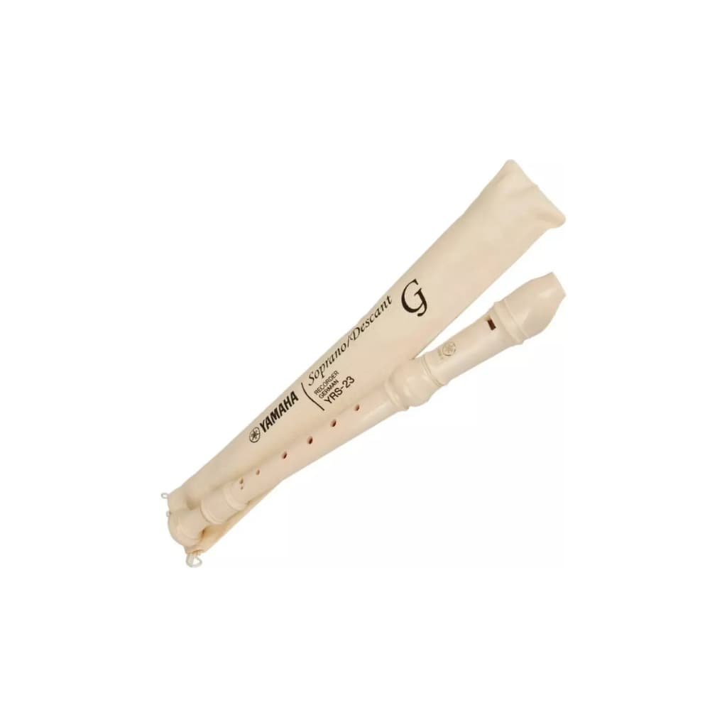 Flauta Doce Yamaha Soprano Germânica Ou Barroca C/capa