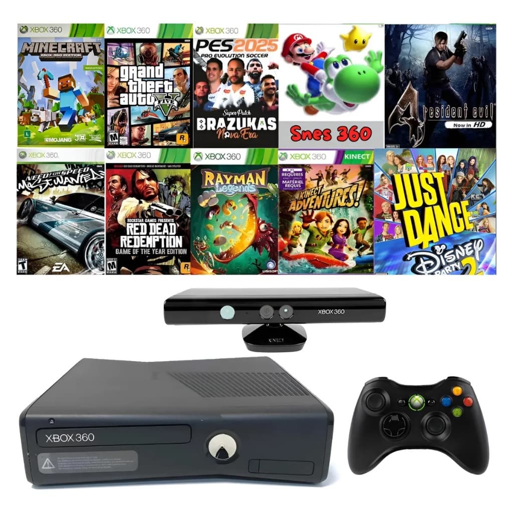 Xbox 360  Rgh Com Hd  160gb Com Jogos