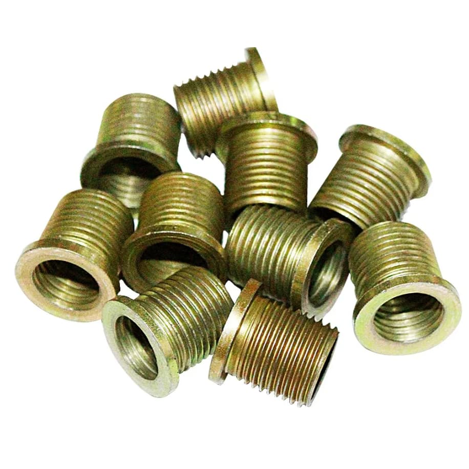 Bucha Roscada Para Vela de Cabeçote M14x18 Para Carro Com 5 Pçs