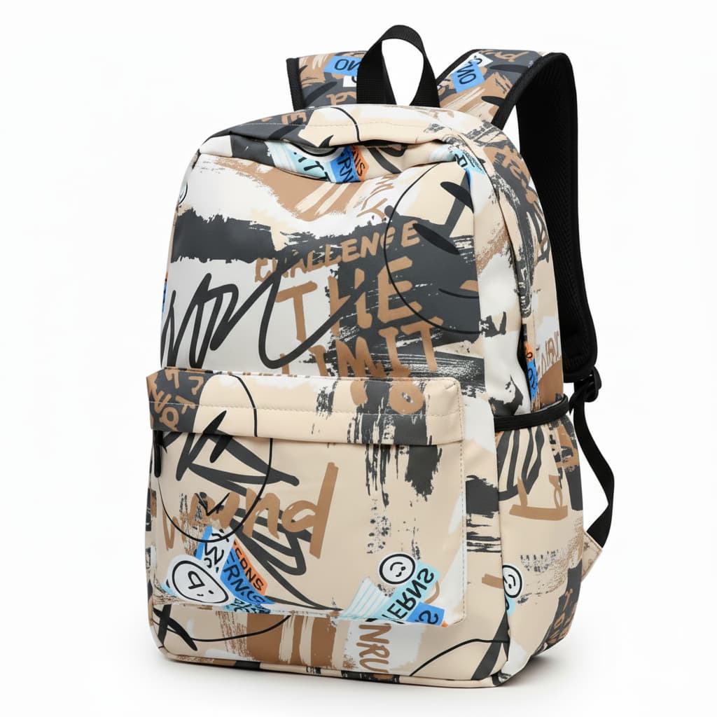 Mochila Juvenil Impermeável Unissex Escolar Casual Viagem