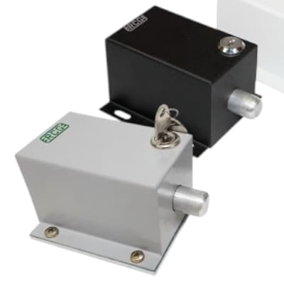 Trava eletromagnetica RCG GATE Lock CINZA ou PRETA para portao basculante - deslizante 127v ou 220v
