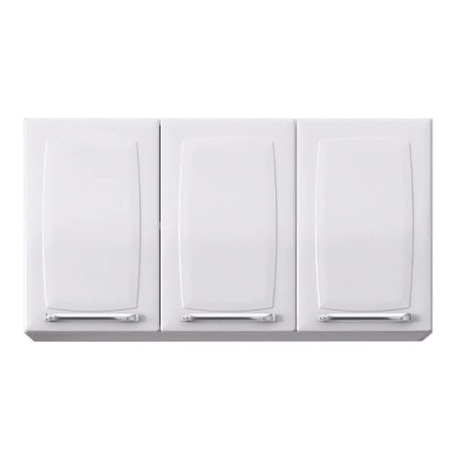 Armário aéreo Itatiaia 3 portas linha luce