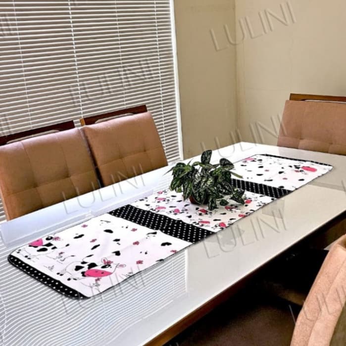 Trilho De Mesa Decorativo Estampado Sofisticação Praticidade Cozinha Jantar Decoração